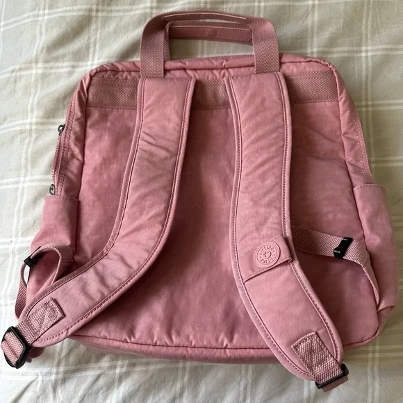 Pink Kipling Audrie Diaper Backpack - Picture 2 of 3